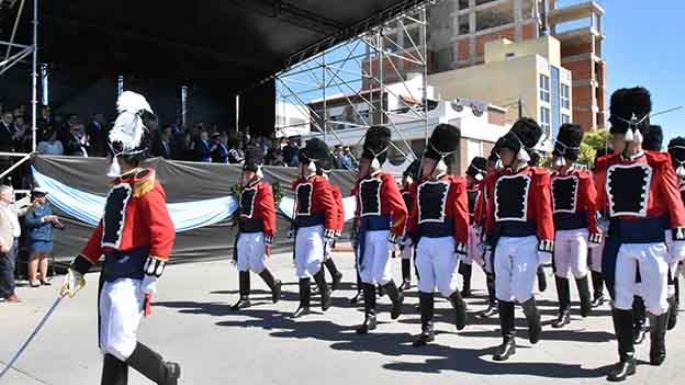 Histórico desfile en la ciudad