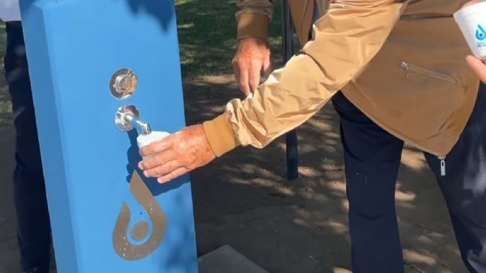 Hay un nuevo punto de hidratación en el Parque de la Vida