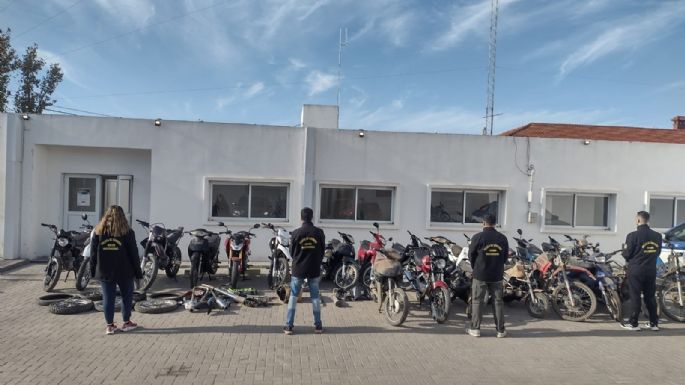 Seis detenidos y motos secuestradas por picadas
