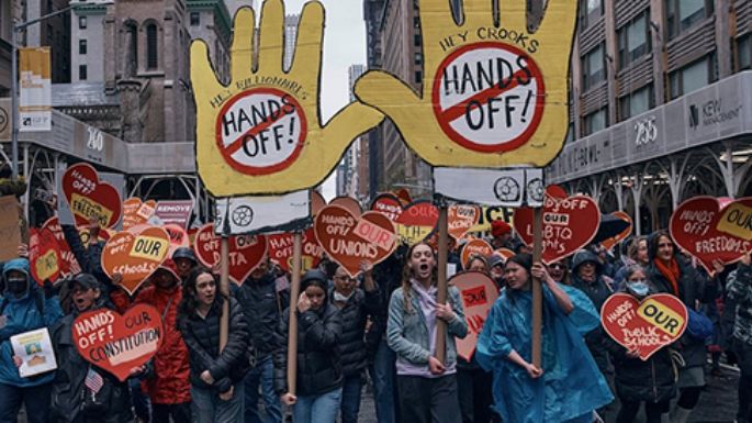 Masivas protestas contra Donald Trump
