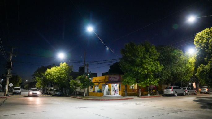 Completaron la instalación de luminarias led en el barrio General Paz
