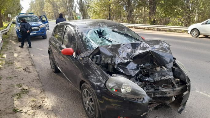 Motociclista murió tras colisionar con un automóvil en ruta 158