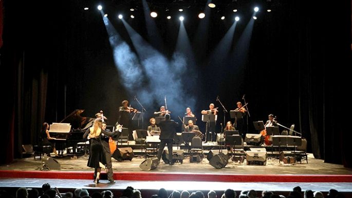 Histórica actuación de  la Orquesta Municipal