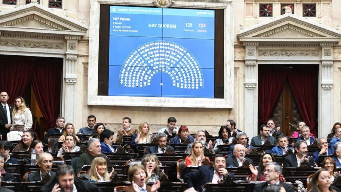 $Libra: el peronismo cordobés dio quórum y ya sesiona Diputados