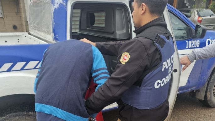 Dos jóvenes detenidos por robar levantando portones 