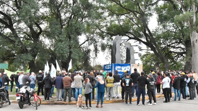 Por pan, paz y trabajo para todos