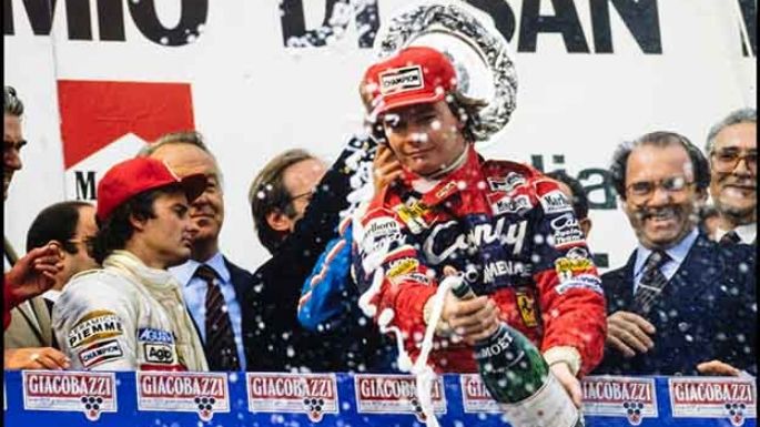 Caleri nos “pasea”  por Imola antes de  que corra Colapinto