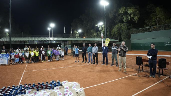 Empezó la Copa Nacional Sub 10 de tenis en Villa María