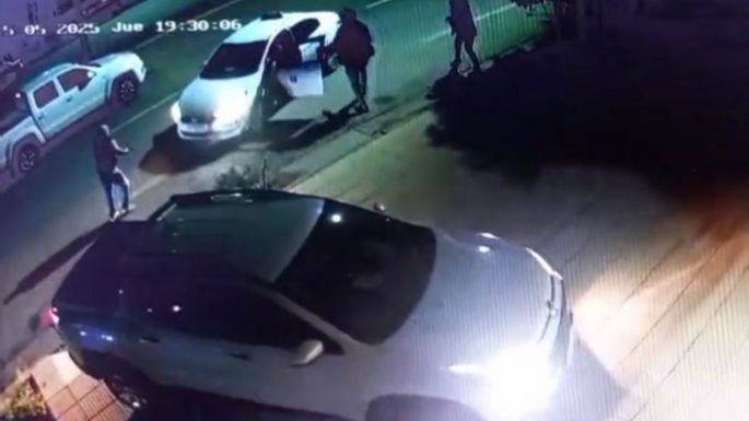Persecución, choque y tiros en el bulevar Vélez Sarsfield