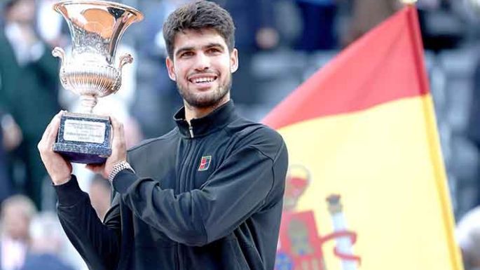 Carlos Alcaraz se consagró campeón