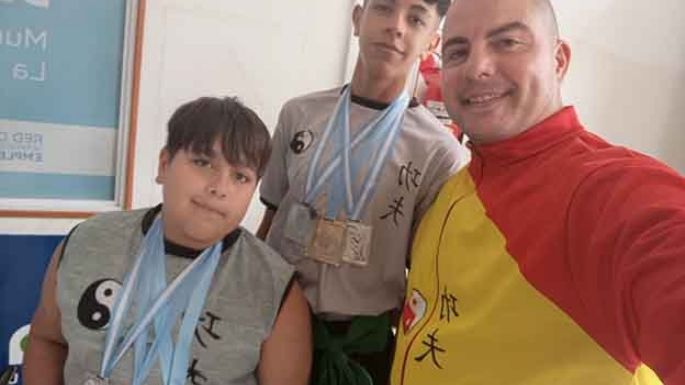 Seis podios  en La Falda