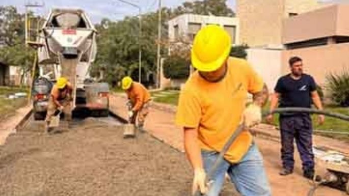 Avanza nueva pavimentación