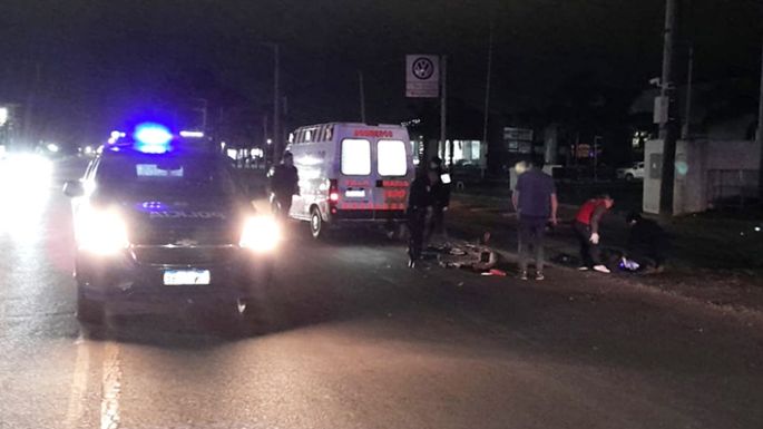 Motociclistas heridos, uno de gravedad, en dos accidentes