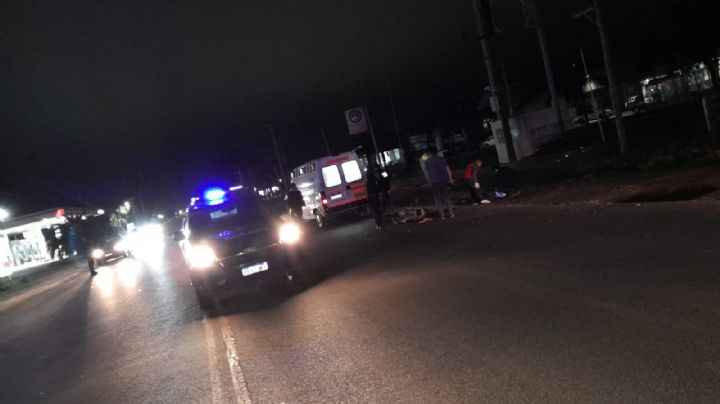 Un adolescente chocó con un caballo en el acceso a Villa María