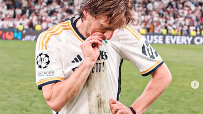 Luka Modric anunció su salida del Real Madrid
