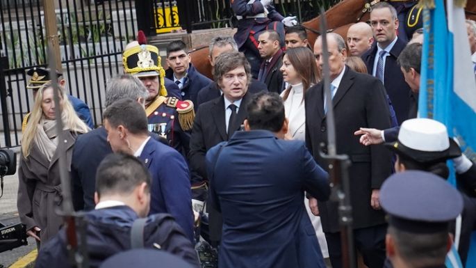 Tedeum del 25 de mayo: Javier Milei no saludó a Villarruel ni a Jorge Macri