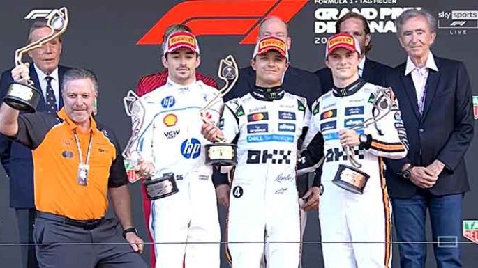 Norris ganó en Mónaco y Colapinto terminó 13°