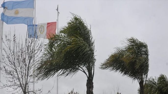 Alerta amarilla por viento sur en toda la provincia de Córdoba