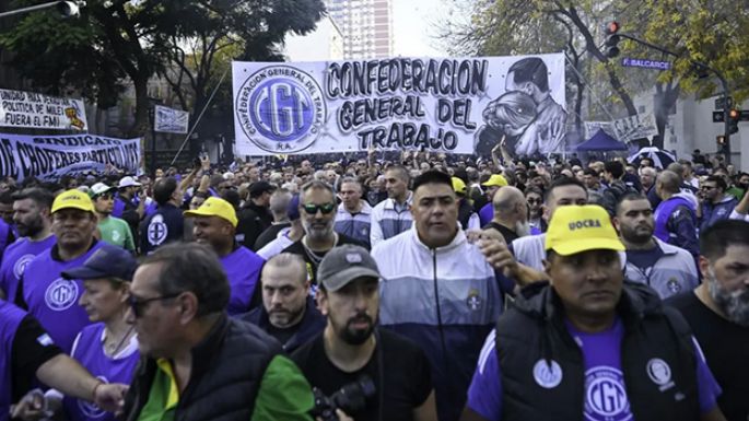 La CGT presentó un amparo en la Justicia