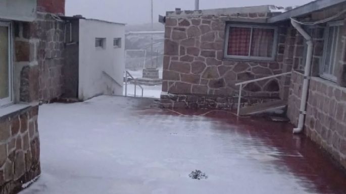 Primera nevada del 2025 en Altas Cumbres
