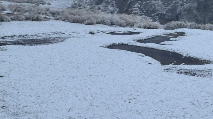 Primera nevada del 2025 en Altas Cumbres
