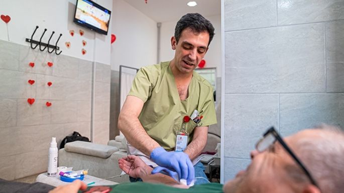 Campaña de donación de sangre en la ciudad