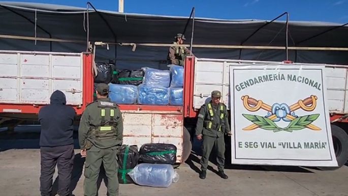 Millonario cargamento de hojas de coca secuestró Gendarmería