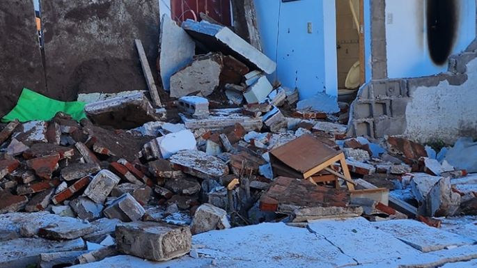 Trágica explosión y derrumbe de una vivienda en Villa Nueva