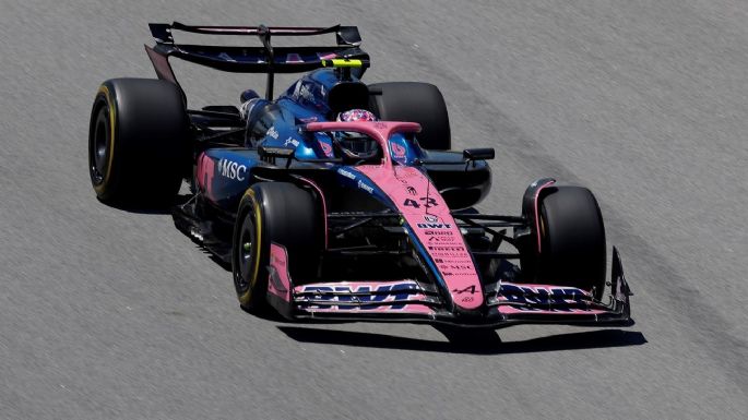 Colapinto sufrió en las prácticas libres de la F1 en España