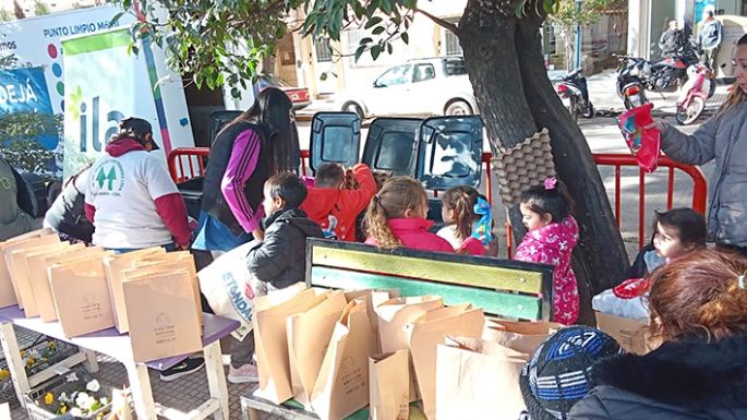 Jornada de “Canje Saludable” en el centro de la ciudad