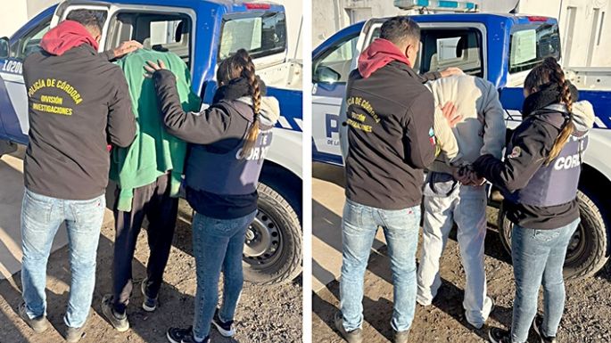 Dos sujetos detenidos en Villa Nueva por robo y otro en Tío Pujio por varios delitos