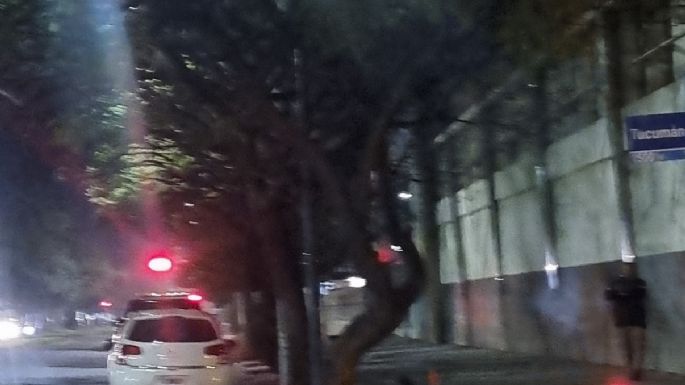 Accidente entre dos motos en Bulevar Alvear y Tucumán