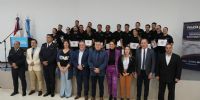 Los policías recibieron diplomas