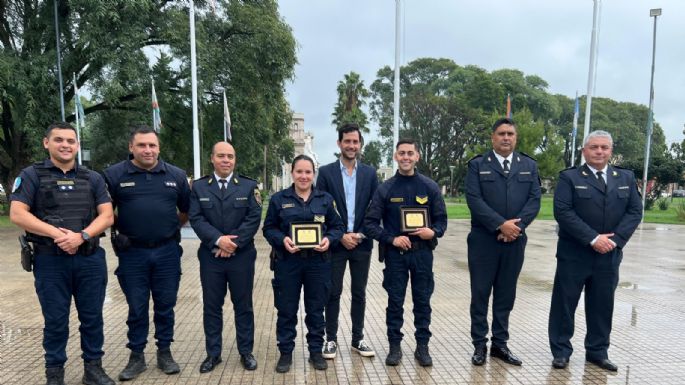 Tagni reconoció a los policías que salvaron a Leila