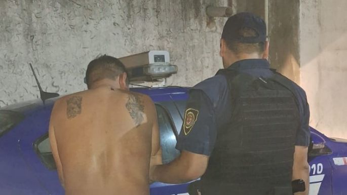 Escándalo y tumulto, con intervención policial por violencia familiar