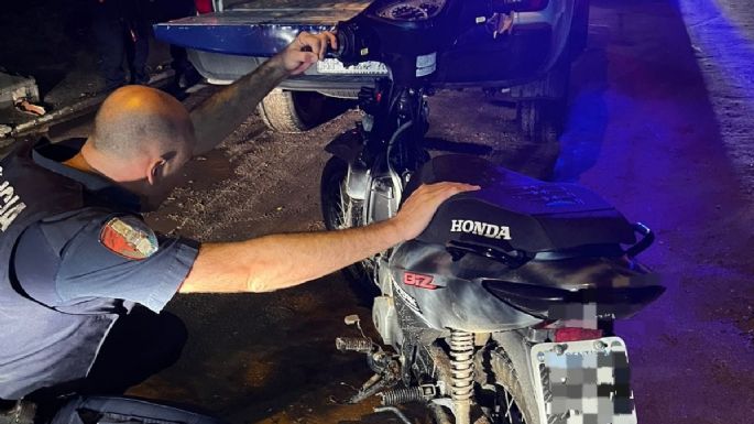 Secuestraron una moto que había sido robada hace dos años 