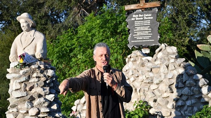 En memoria al paso del Cura José Brochero por la región