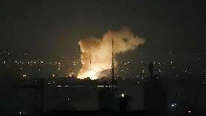 Ofensiva israelí provocó una explosión en una refinería