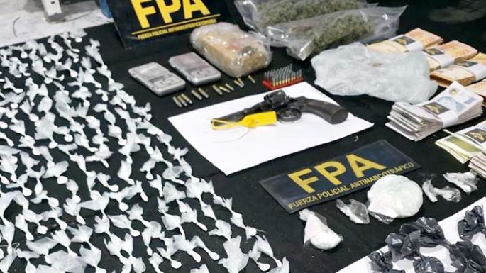 FPA desbarató dos narcobandas familiares: hay nueve detenidos