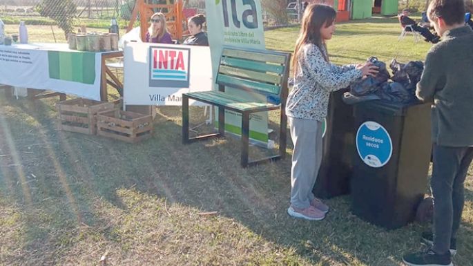 Pasó otro Eco Canje en la Escuela Granja
