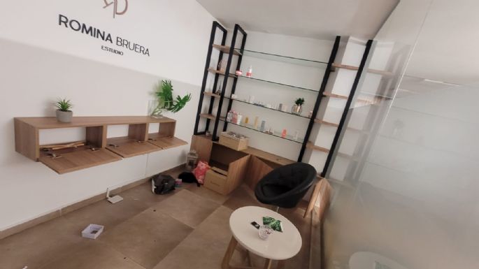 Desvalijaron locales en un inmueble céntrico