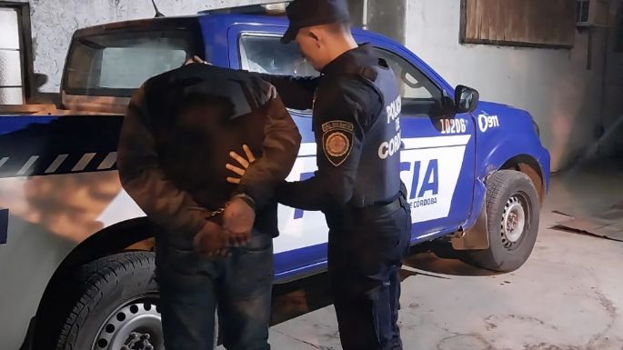 Terminó detenido tras ser denunciado por su madre