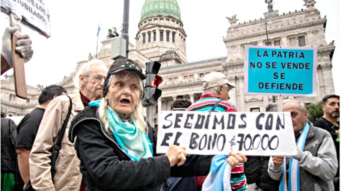 Pagarán el bono a jubilados