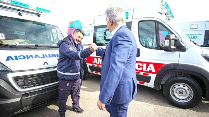 Suman 66 ambulancias