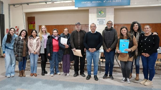 Iniciaron trámites para la escrituración de viviendas