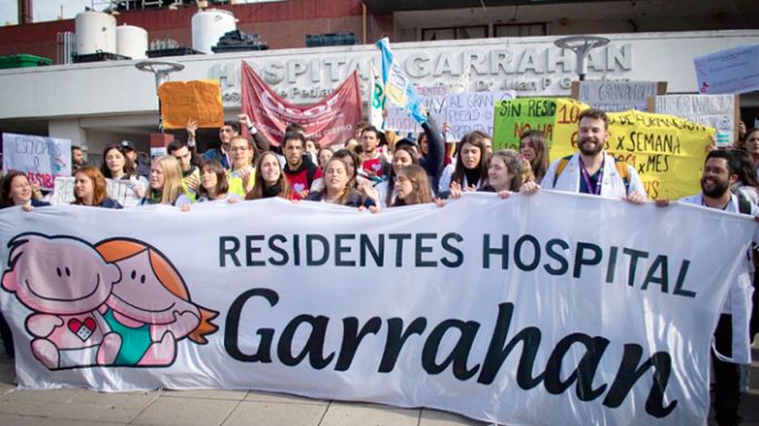 La Iglesia apoya al Garrahan