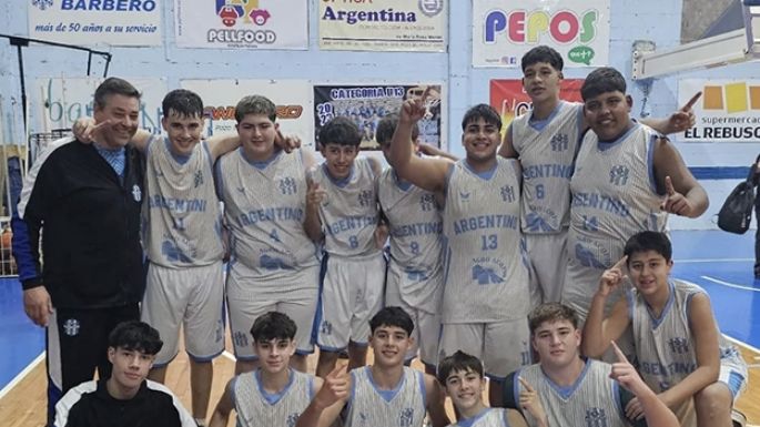 Argentino Sport se quedó con la Copa de Oro U-15