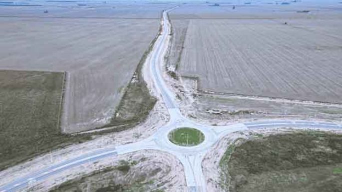 Avanza la ruta