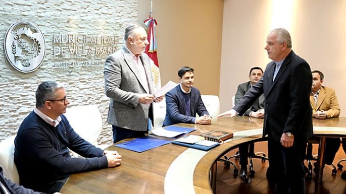 Juró Ricardo Borsato como juez de Faltas