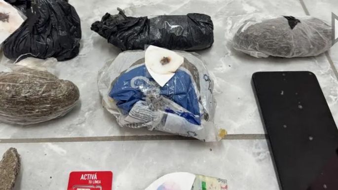 Arrojaron droga en la cárcel y fueron detenidos